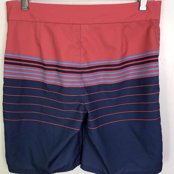 Vineyard Vines Swim Trunks Kids Large Board Shorts Unlined Preppy Stripes - Picture 5 of 6